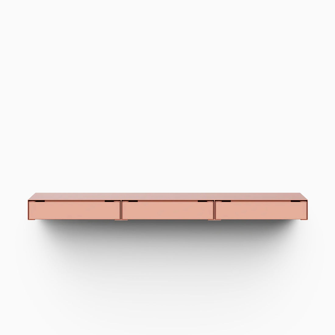 Util KGT Wall Mounted Drawer 3 - Horizontal Coral