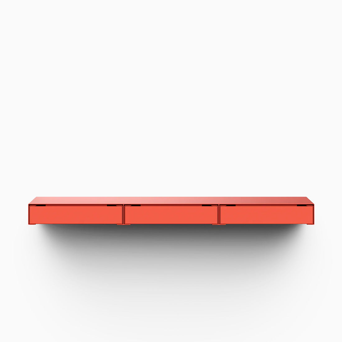 Util KGT Wall Mounted Drawer 3 - Horizontal Orange
