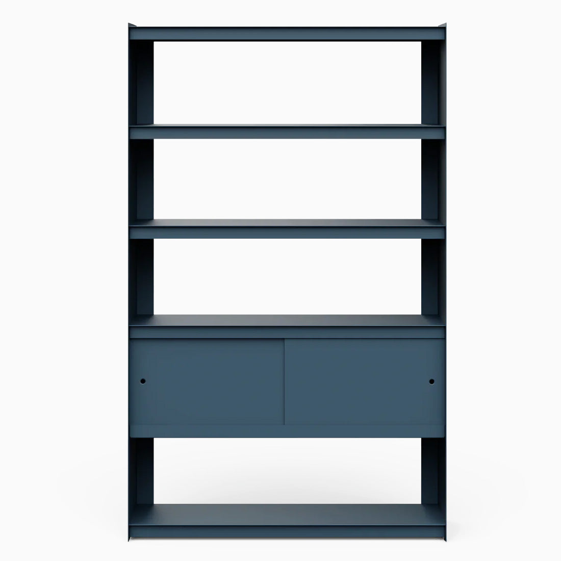 Util Plie Bookshelf 2 Doors 120cm Midnight Blue