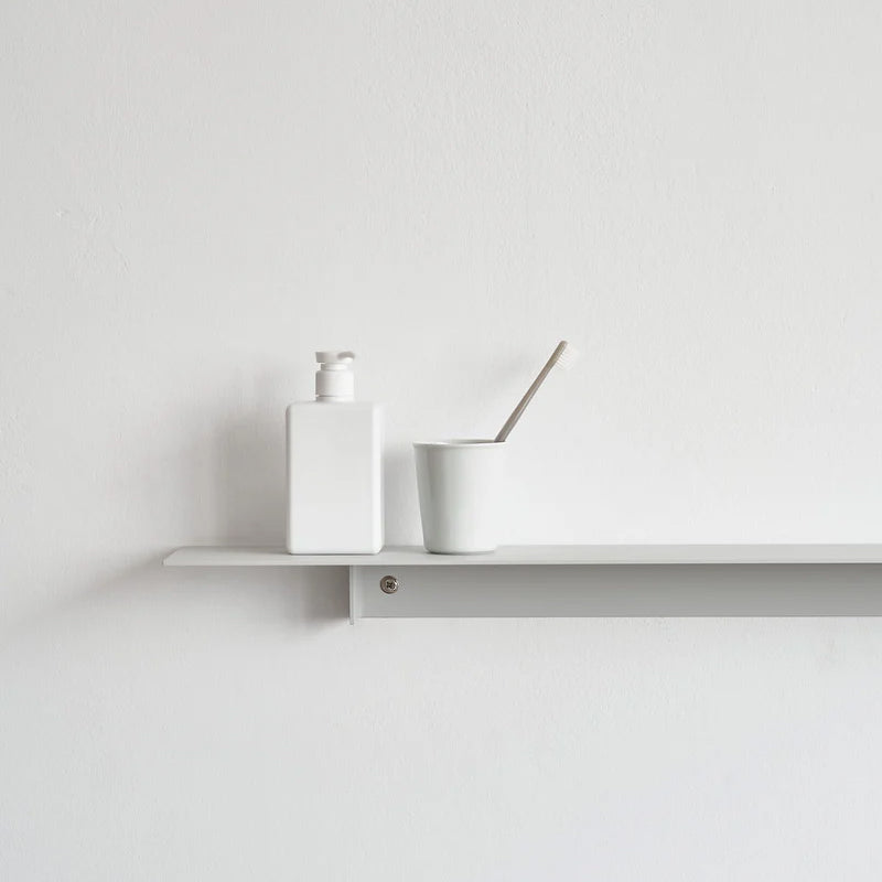 Util Plié Single Shelf Light Grey