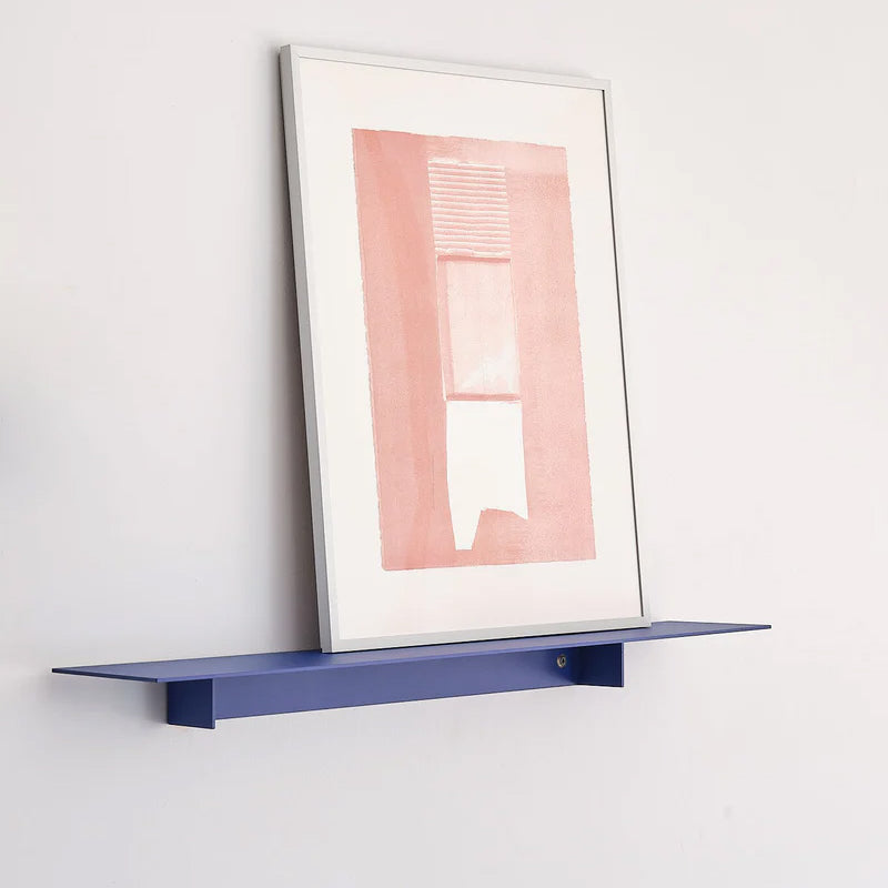Util Plié Single Shelf 75cm Ultramarine