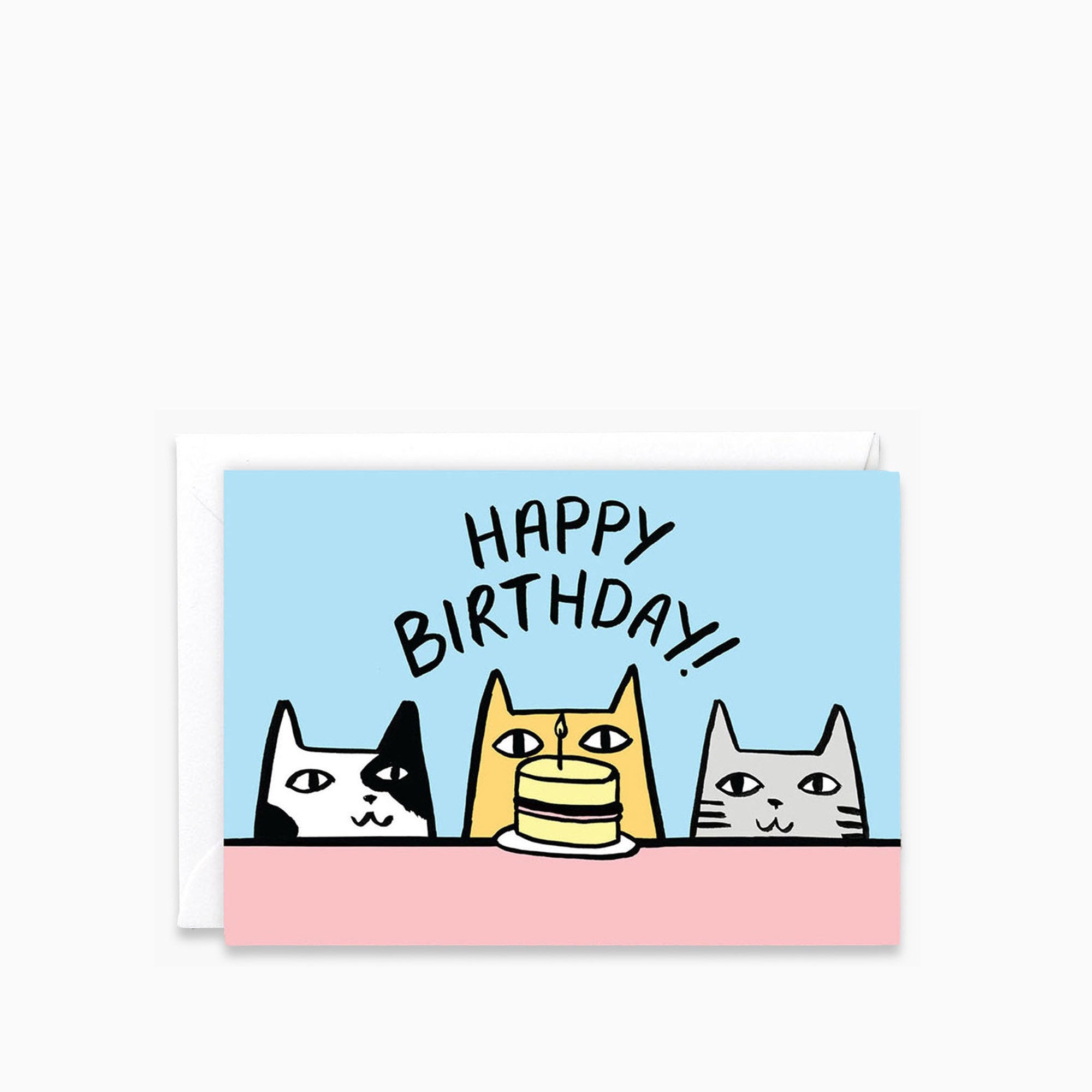 WRAP Happy Birthday Cats