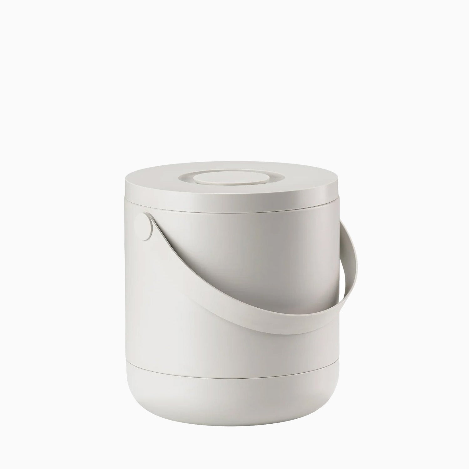 Zone Circular Waste Bin 15L - Warm Grey