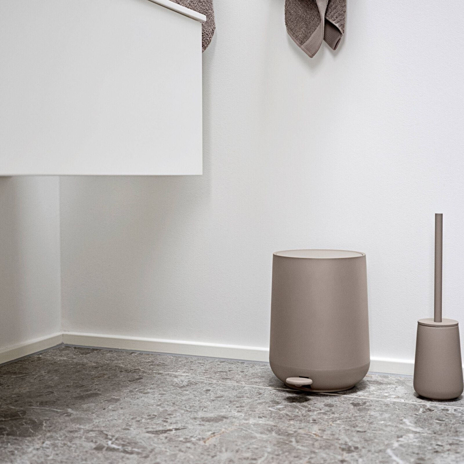 Zone Nova Pedal Bin 3L - Taupe