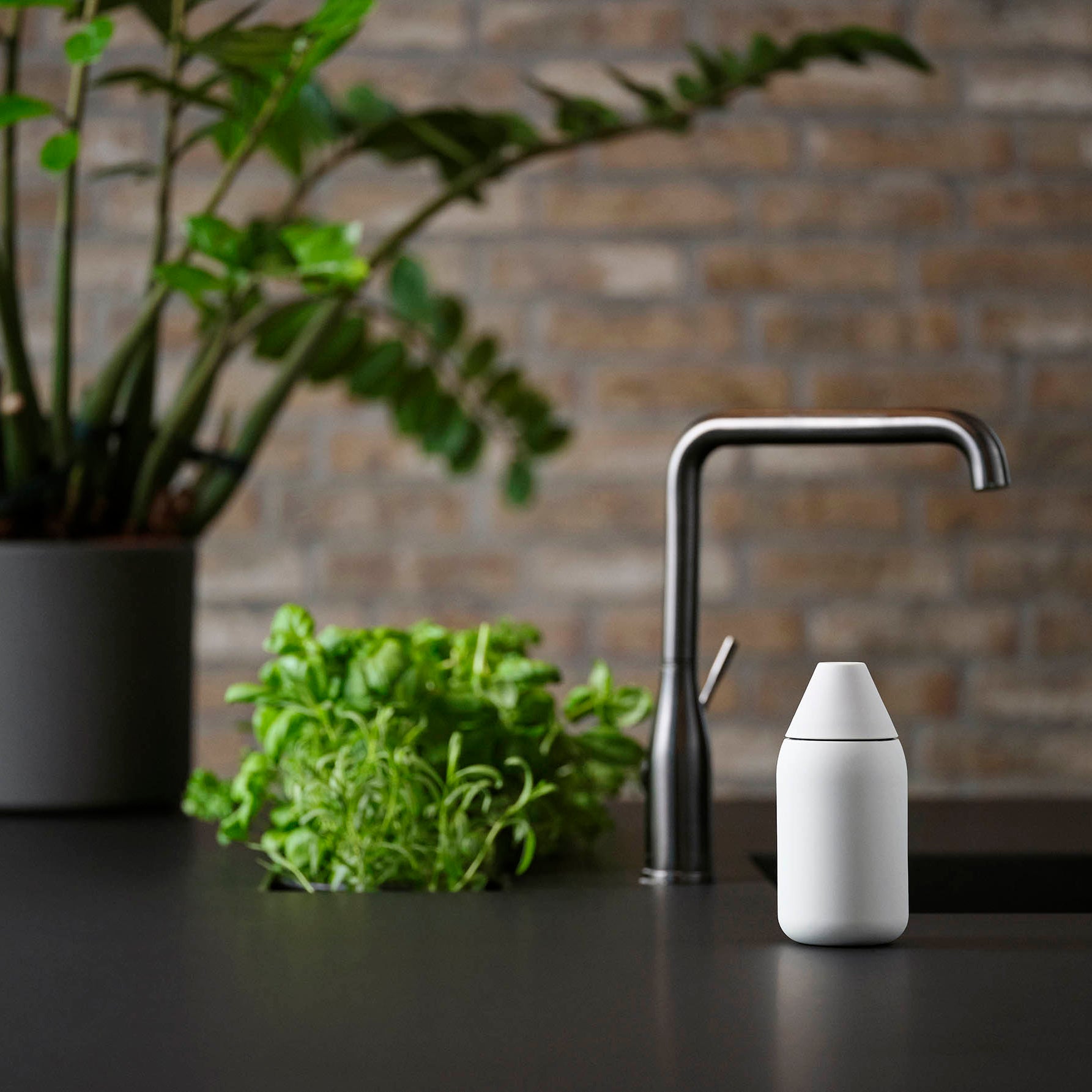 Zone Singles Soap Container Soft Grey