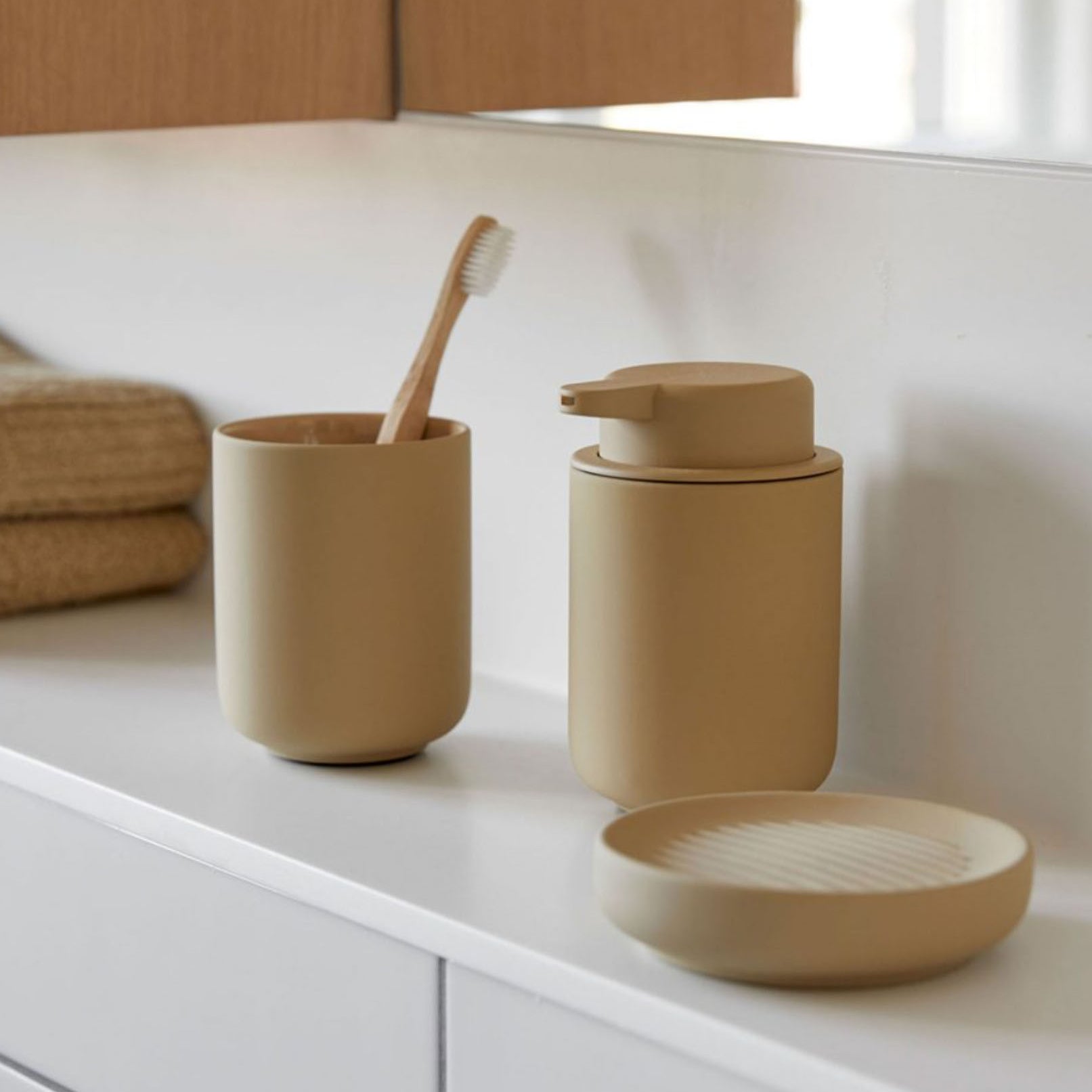 Zone Ume Soap Dispenser Warm Sand