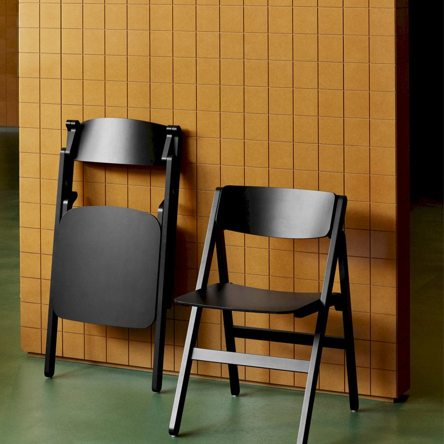 HAY Backflip Chair Solid Beech Moulded Plywood
