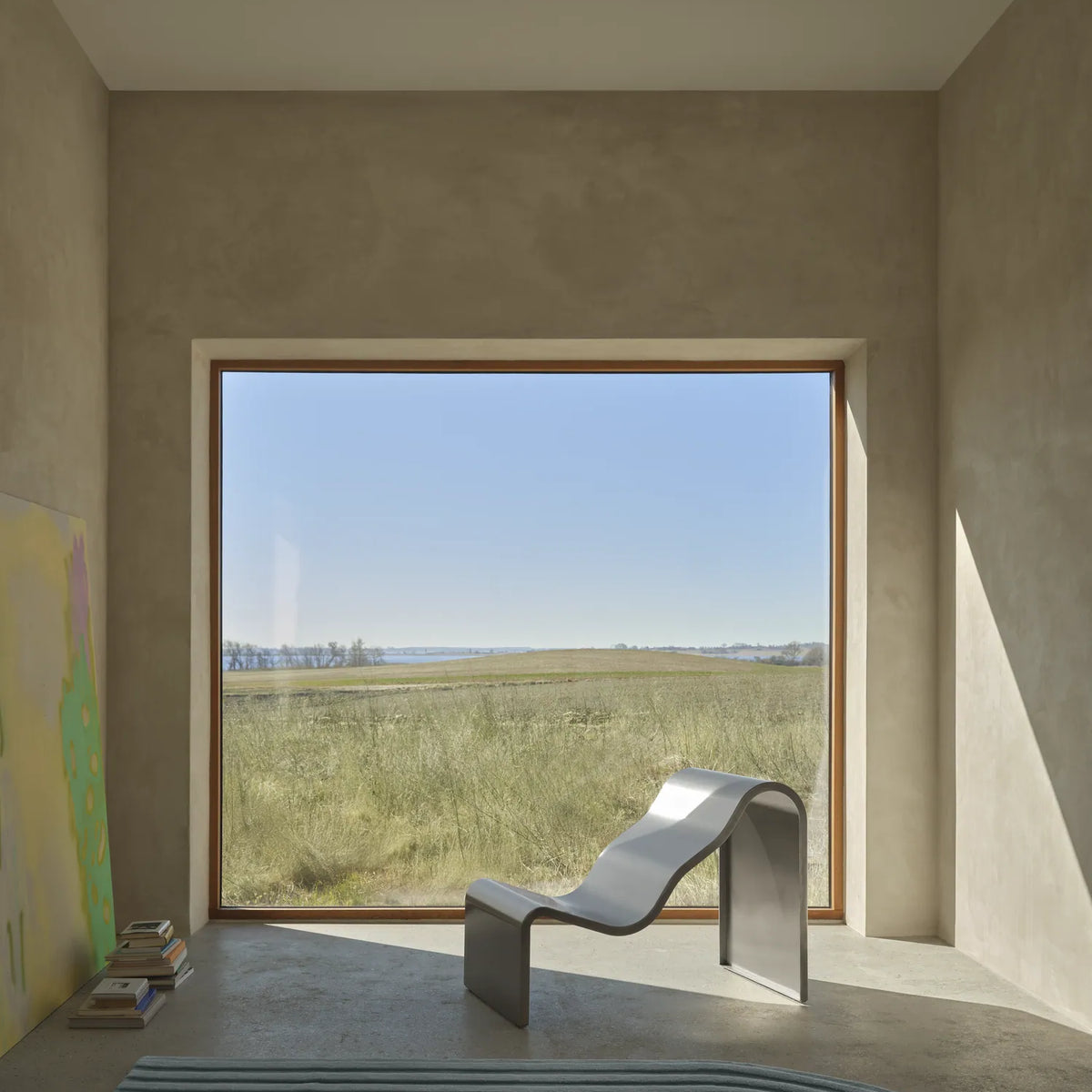 Muuto Dream View Bench Brushed Stainless Steel