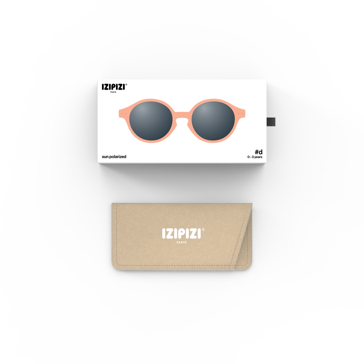 IZIPIZI Sun Baby 0-3Y Apricot Sunglasses