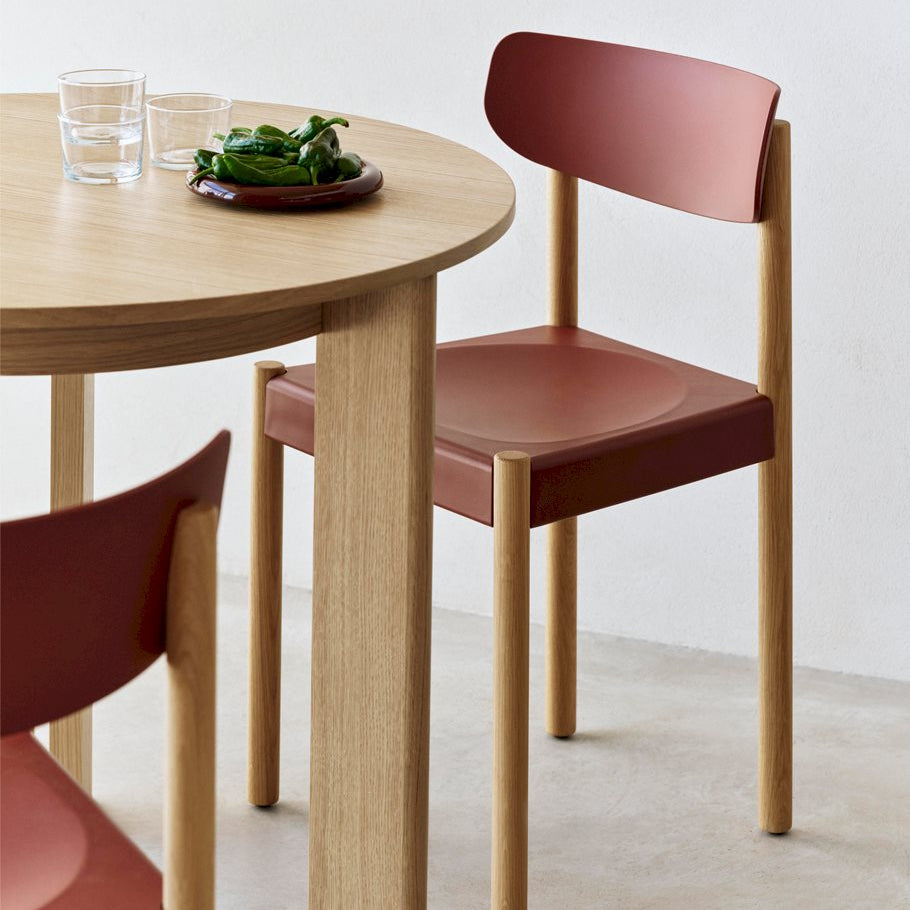 HAY Pack Chair 10 Solid Oak Base Polypropylene