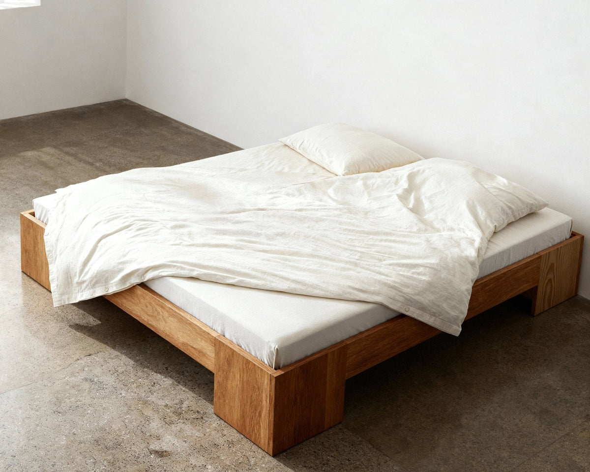 Dialekt Tunnel Bed Frame Solid Oak