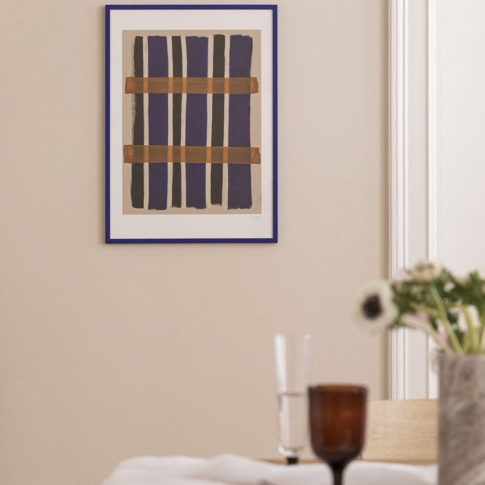 The Poster Club Berit Mogensen Lopez Checkered