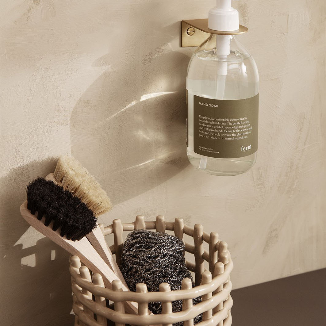 Ferm Living Ceramic Basket Small - Cashmere