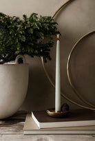 Ferm Living Bowl Candle Holder Single Brass