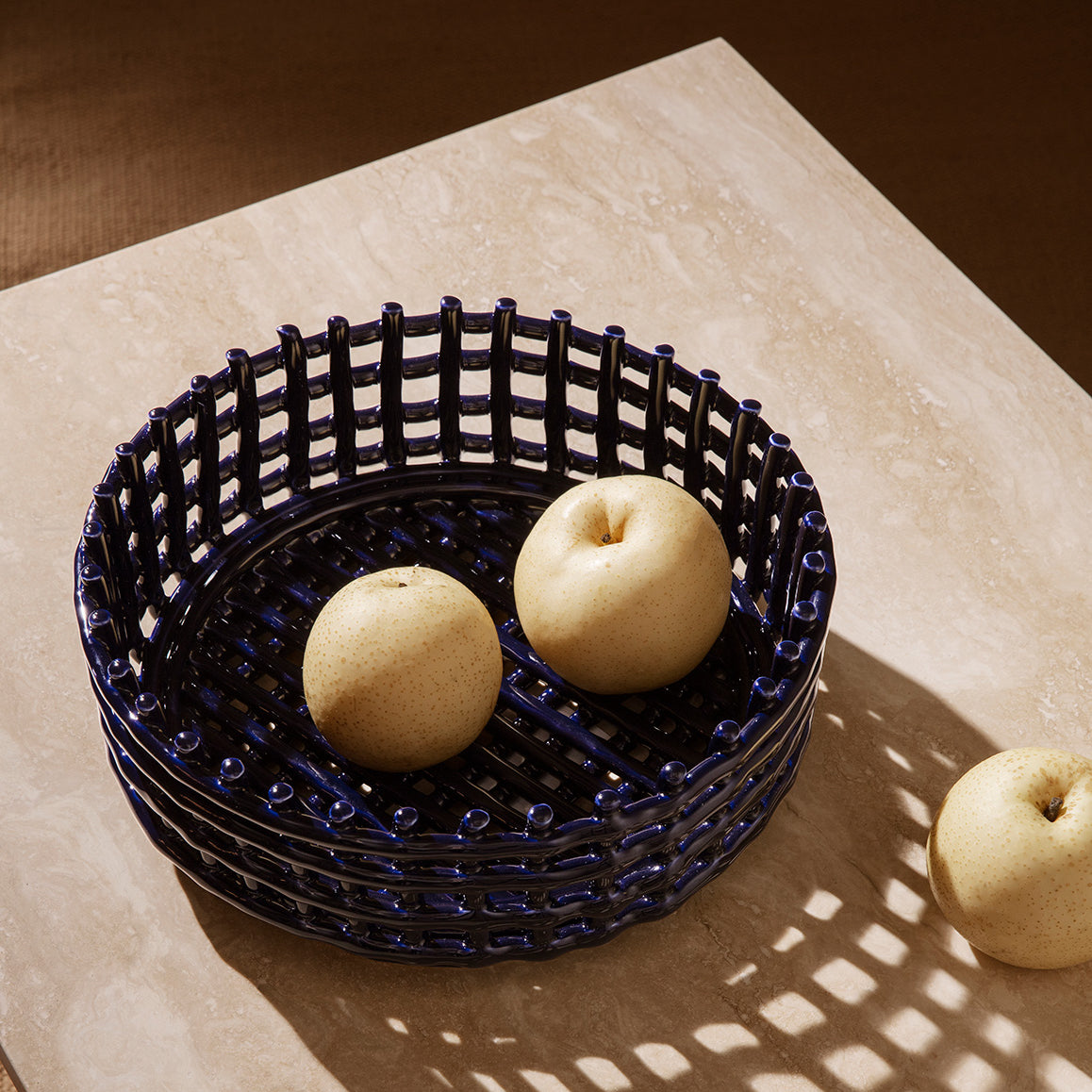 Ferm Living Ceramic Centrepiece Blue