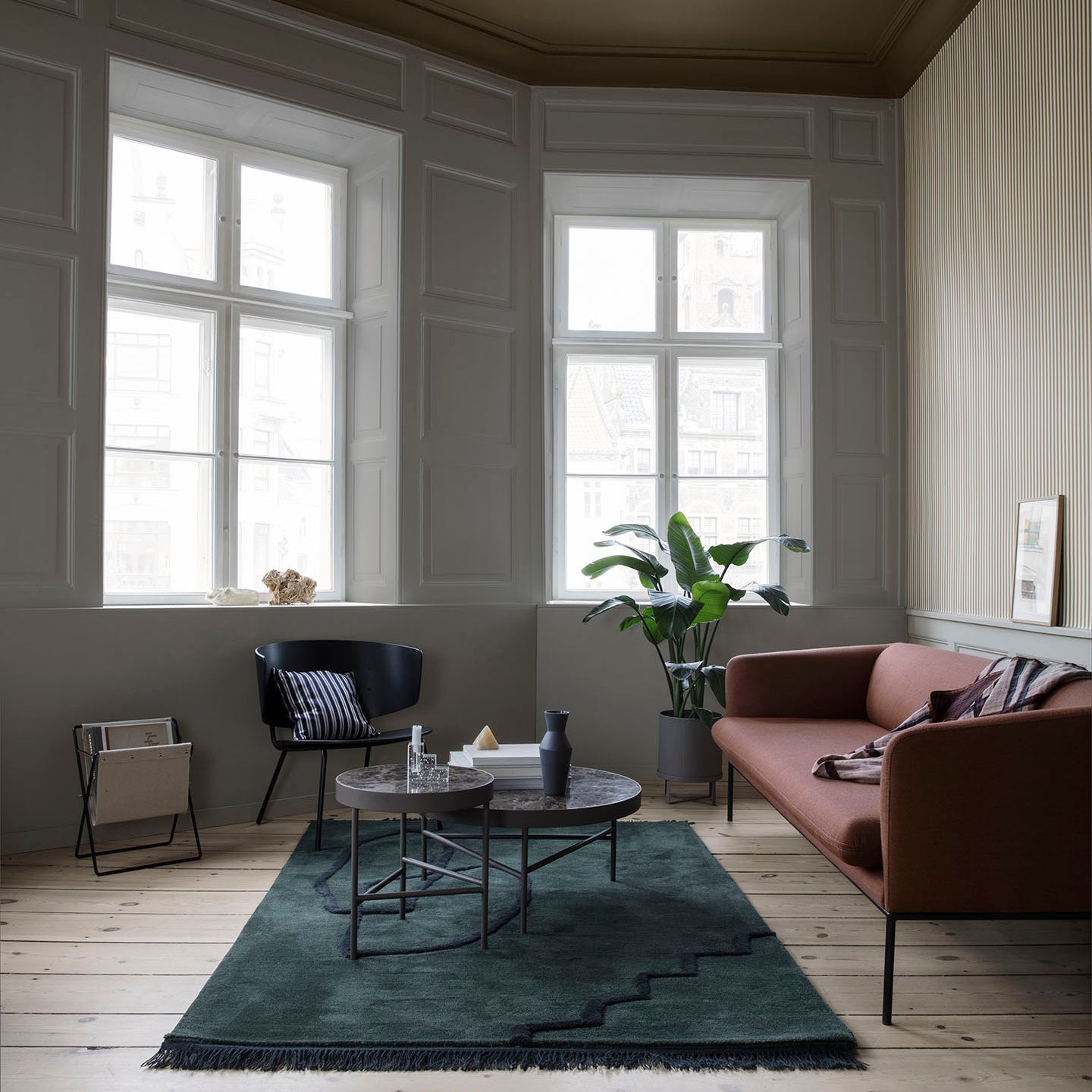 Ferm Living Marble Table Black