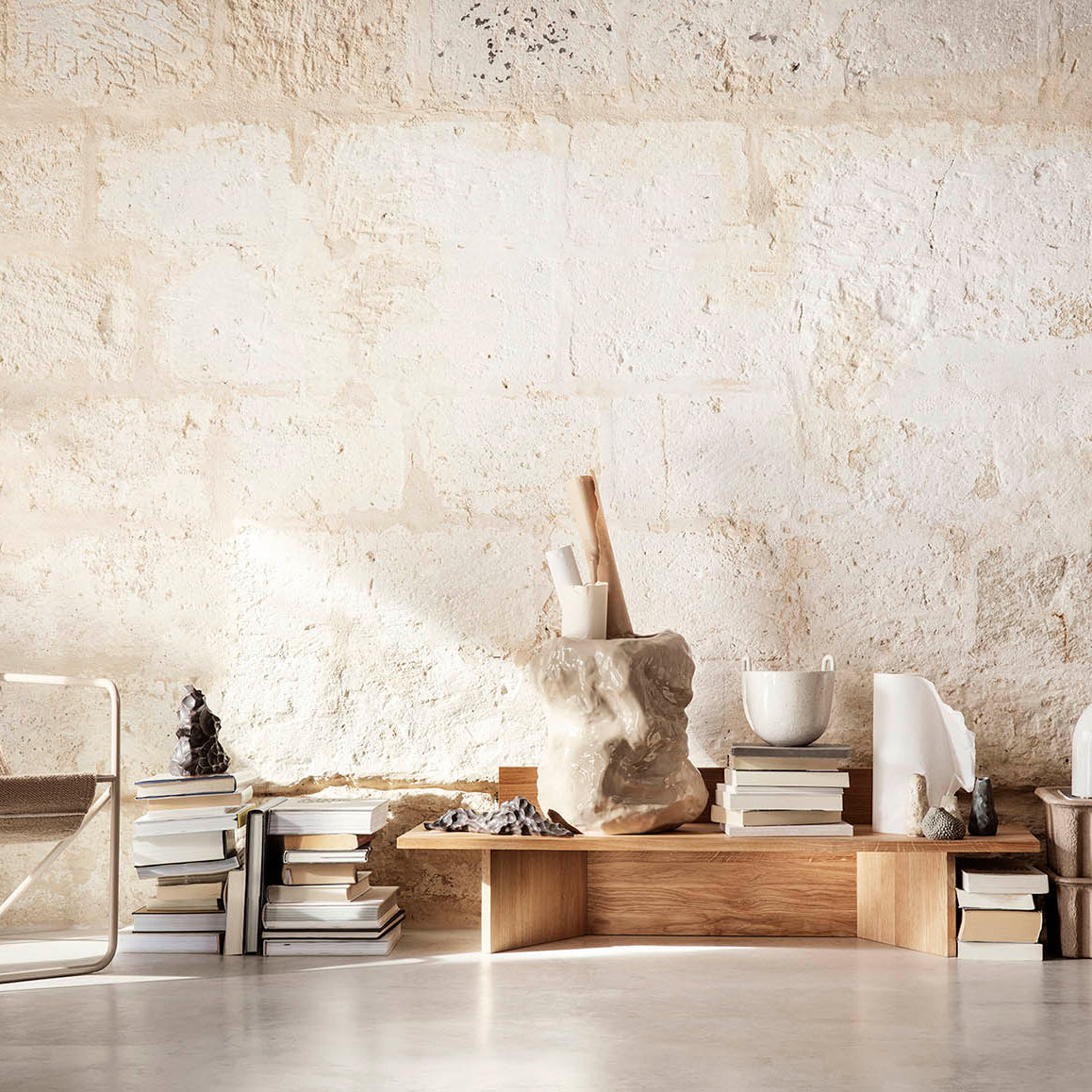 Ferm Living Oblique Bench Oak