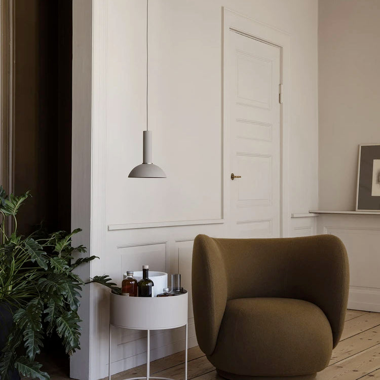 Ferm Living Plant Box Round Cashmere