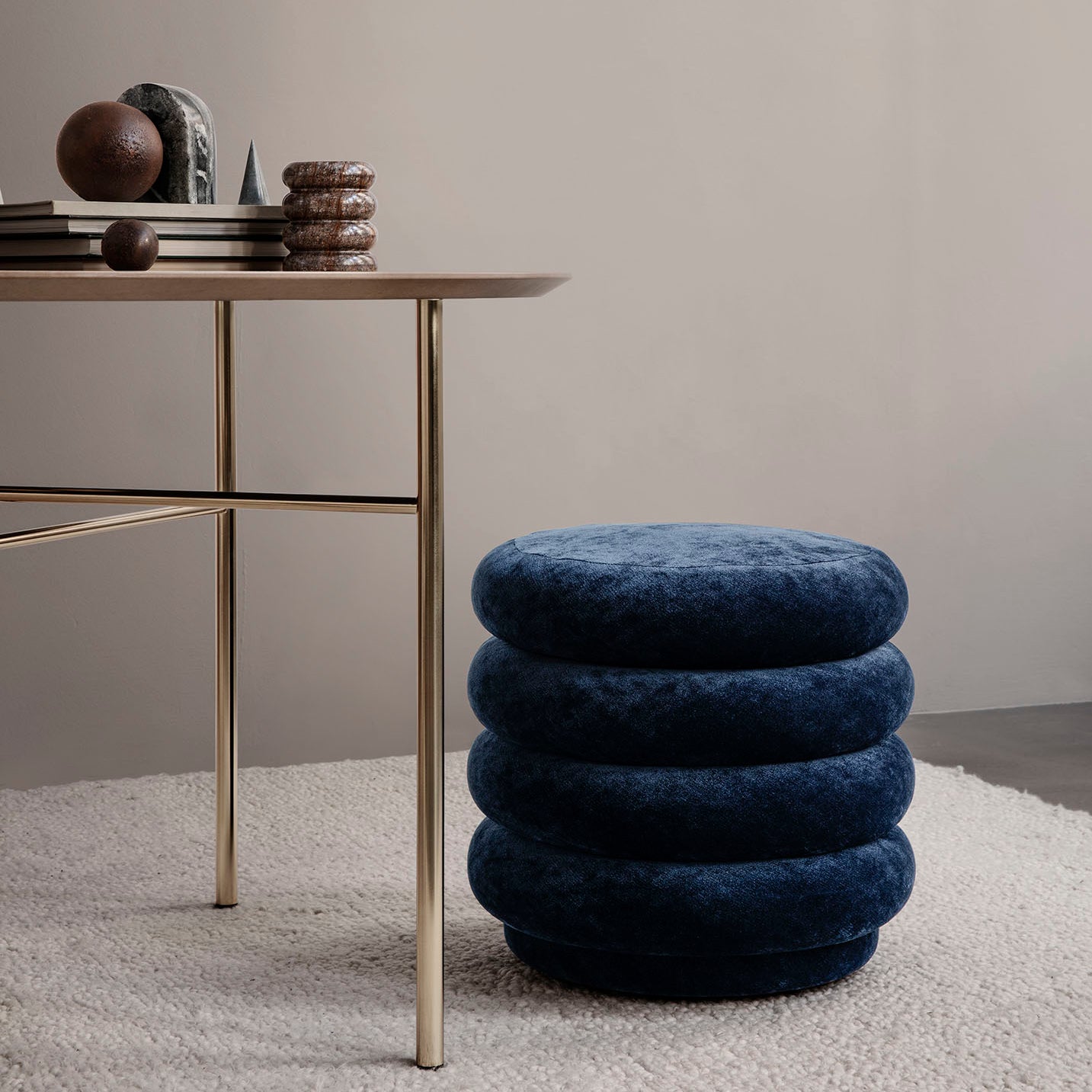 Ferm Living Pouf Round Small