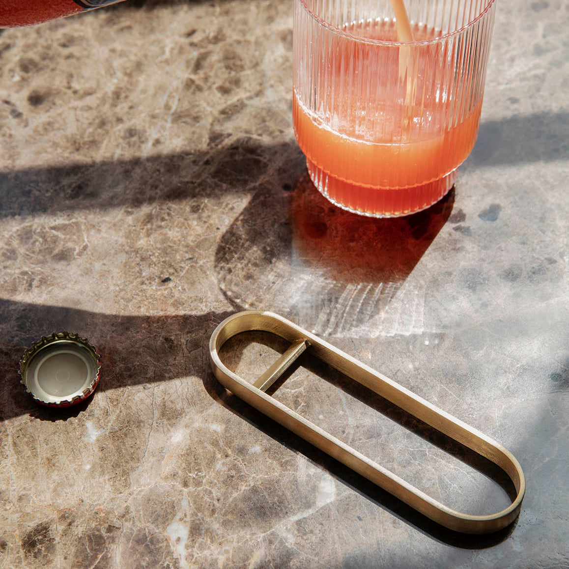Ferm Living Ripple Glasses Clear
