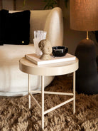Ferm Living Travertine Table Cashmere