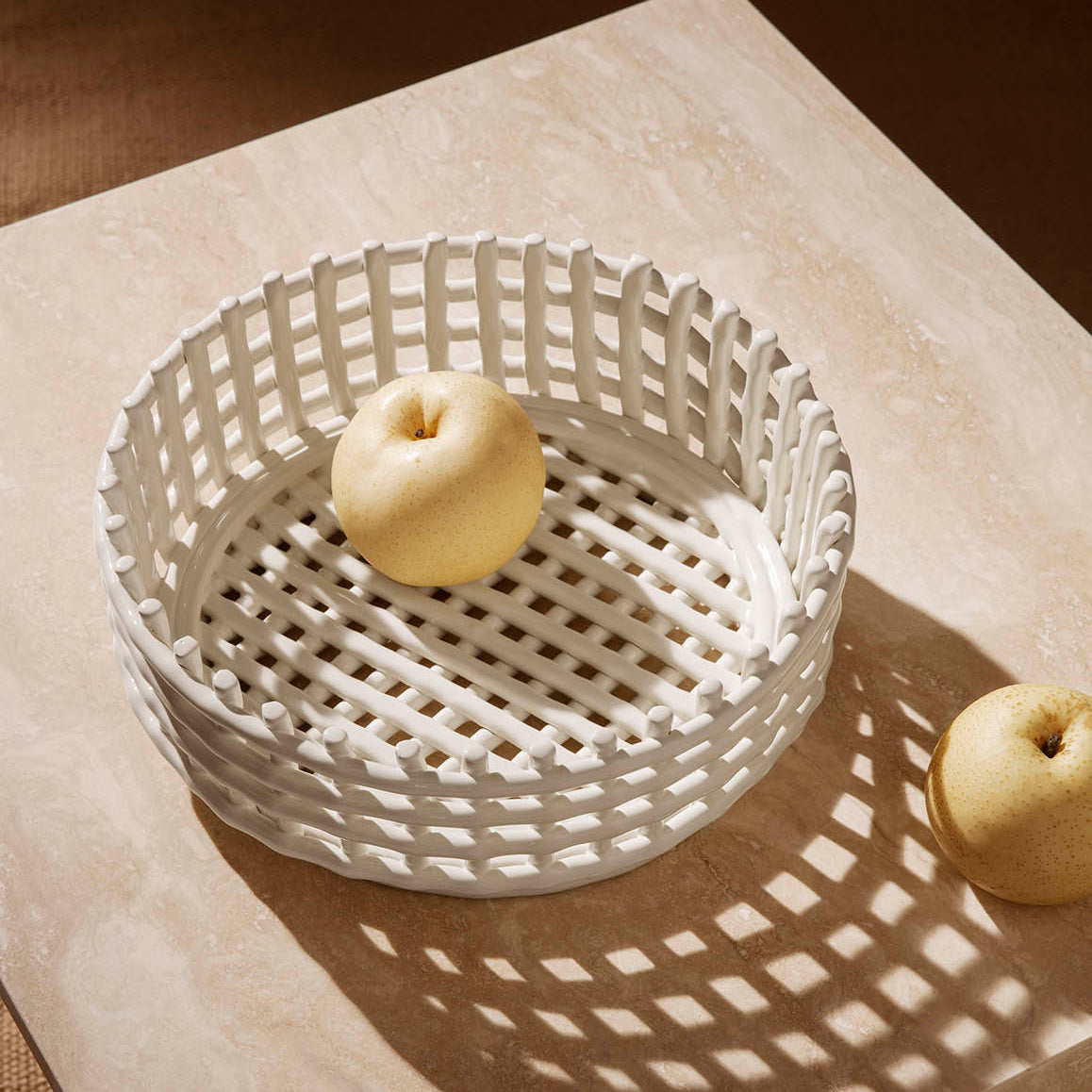 Ferm Living Ceramic Centrepiece Off White