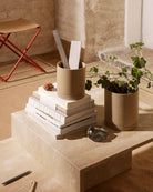 Ferm Living Distinct Coffee Table - Travertine