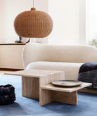 Ferm Living Distinct Coffee Table - Travertine