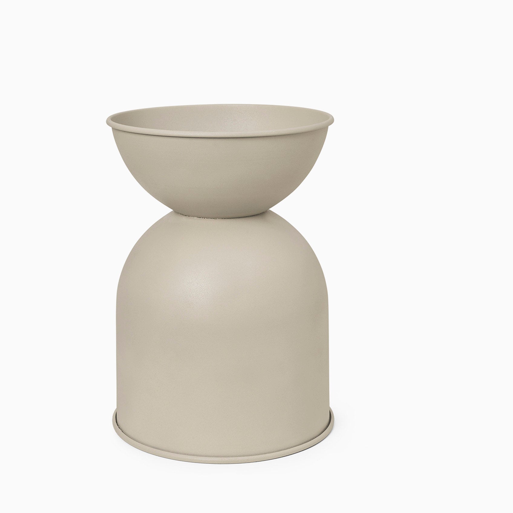 Ferm Living Hourglass Pot Large Cashmere