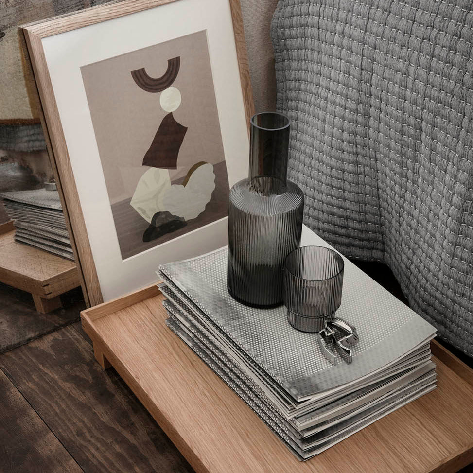 Ferm Living Ripple Smoked Grey