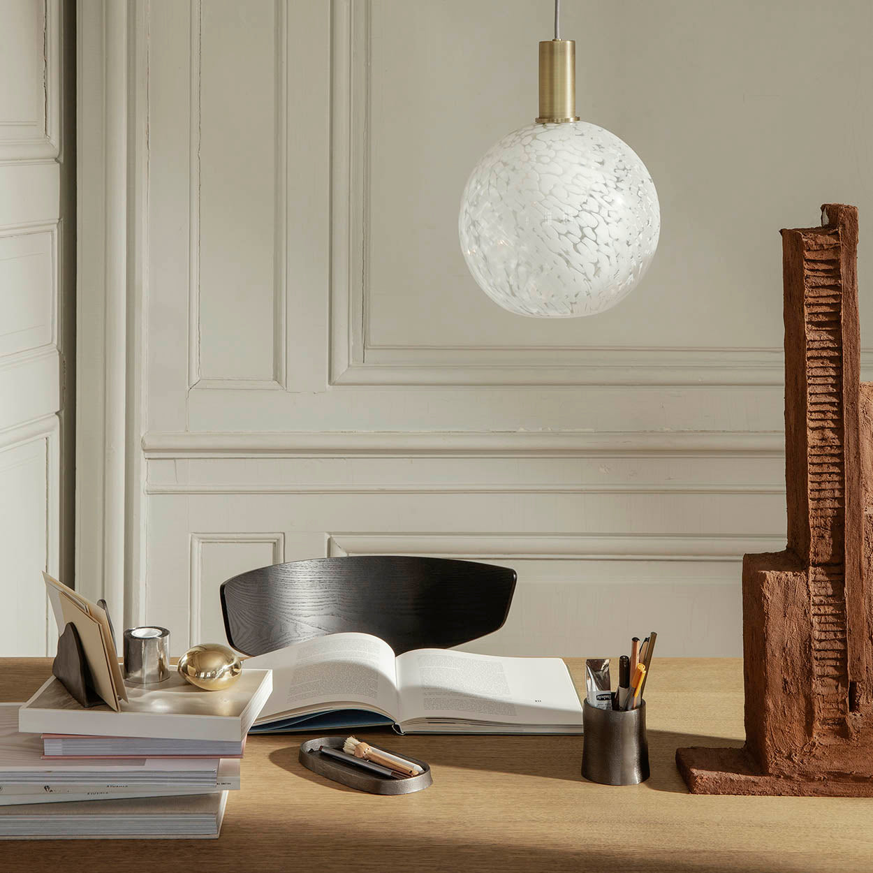 Ferm Living Sculptural Object Brass