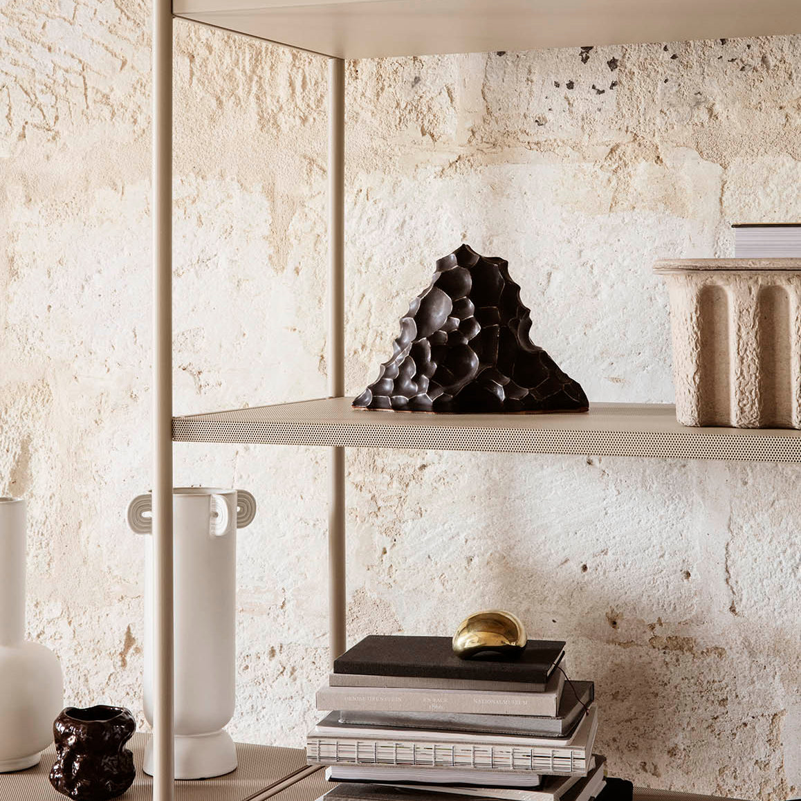 Ferm Living Sculptural Object Brass