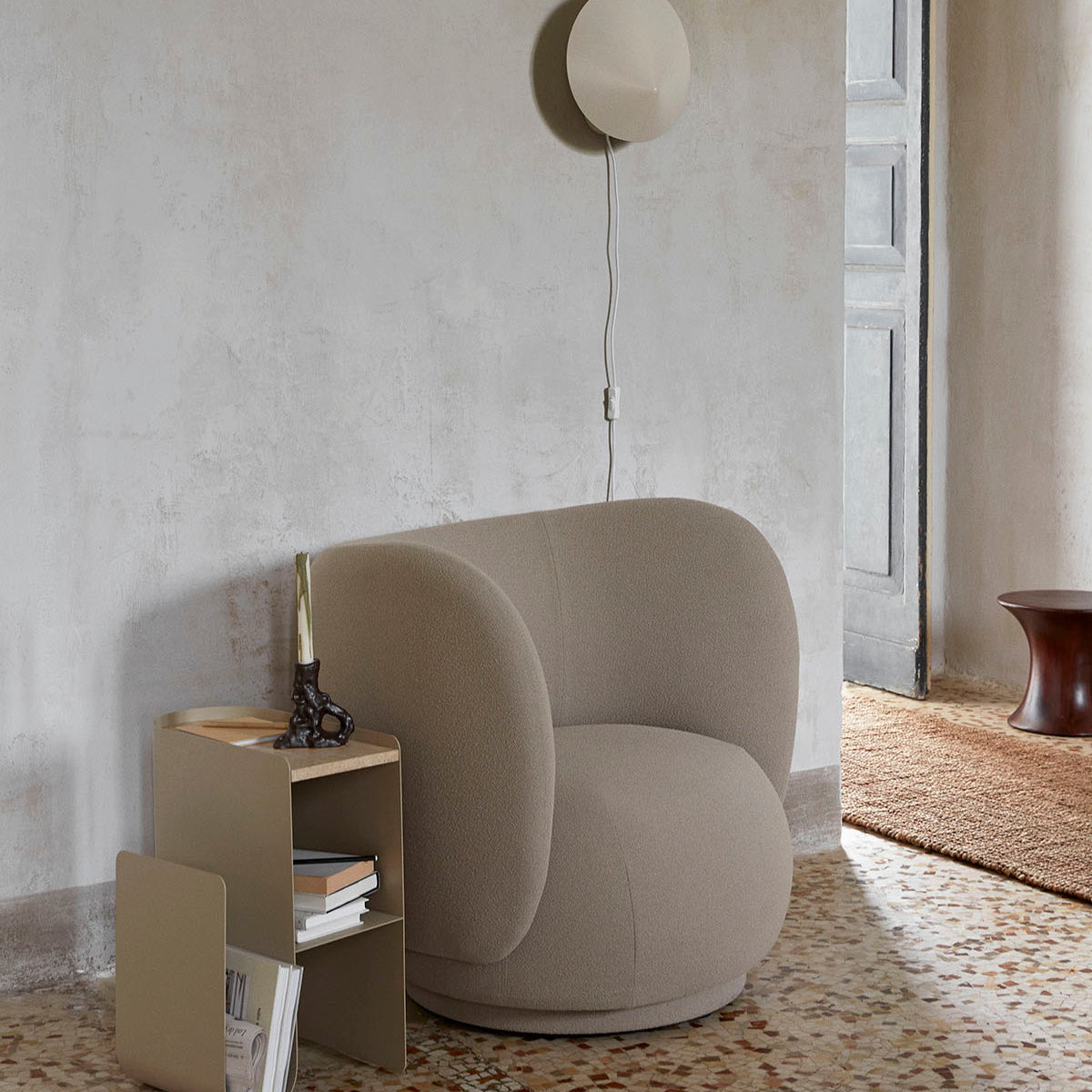 Ferm Living Vault Side Table Cashmere