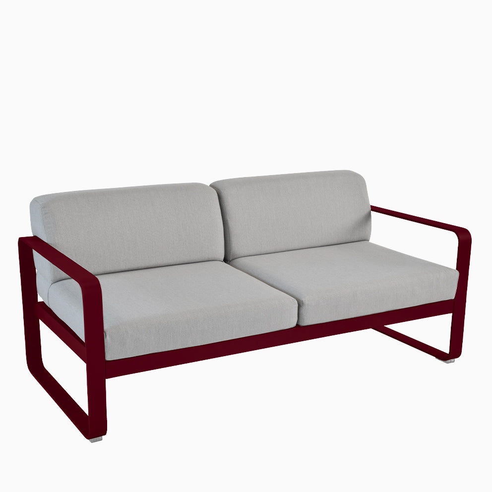 Fermob Bellevie 2 Seater Sofa Black Cherry