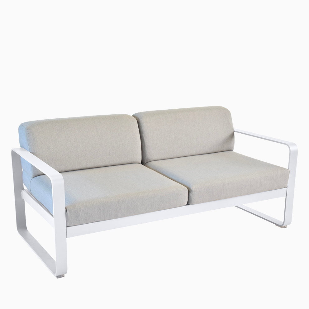 Fermob Bellevie 2 Seater Sofa Cotton White