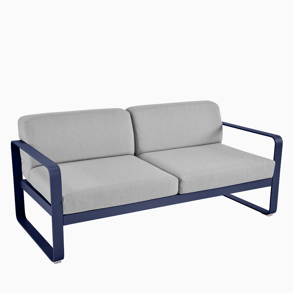 Fermob Bellevie 2 Seater Sofa Deep Blue