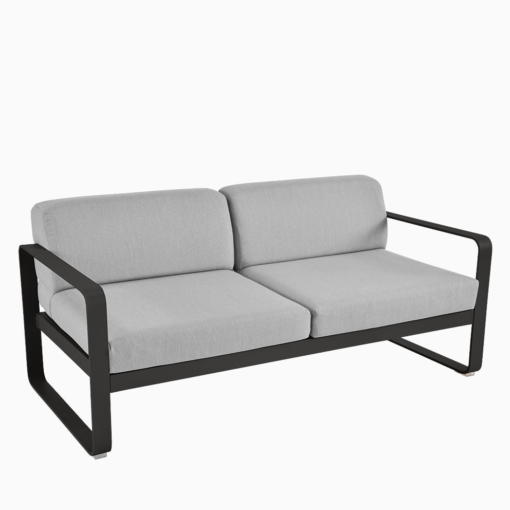 Fermob Bellevie 2 Seater Sofa Liquorice