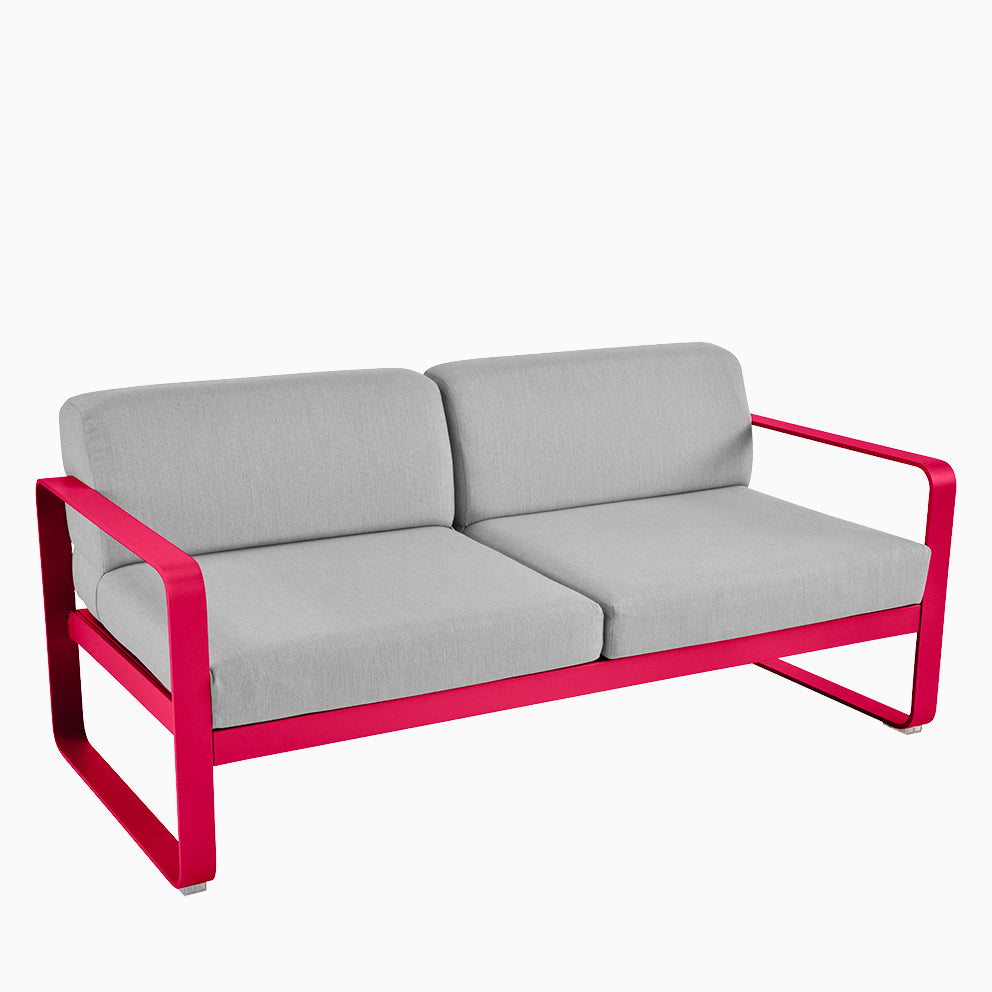 Fermob Bellevie 2 Seater Sofa Pink Praline