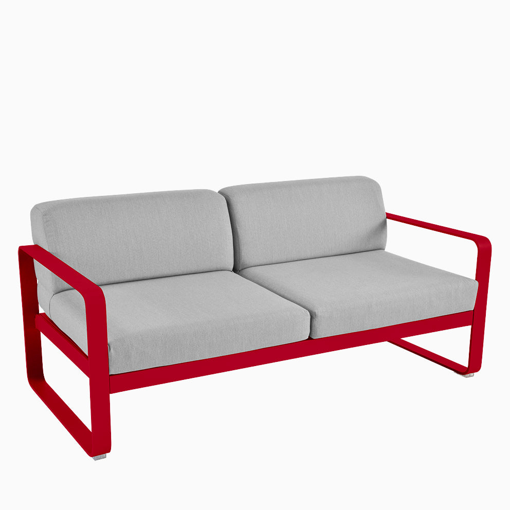 Fermob Bellevie 2 Seater Sofa Poppy