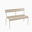 Fermob Luxembourg Bench with Backrest Nutmeg