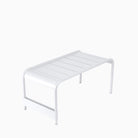 Fermob Luxembourg Low Table Garden Bench Cotton White