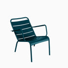 Fermob Luxembourg Low Armchair Acapulco Blue