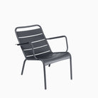 Fermob Luxembourg Low Armchair Anthracite