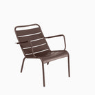Fermob Luxembourg Low Armchair Russet