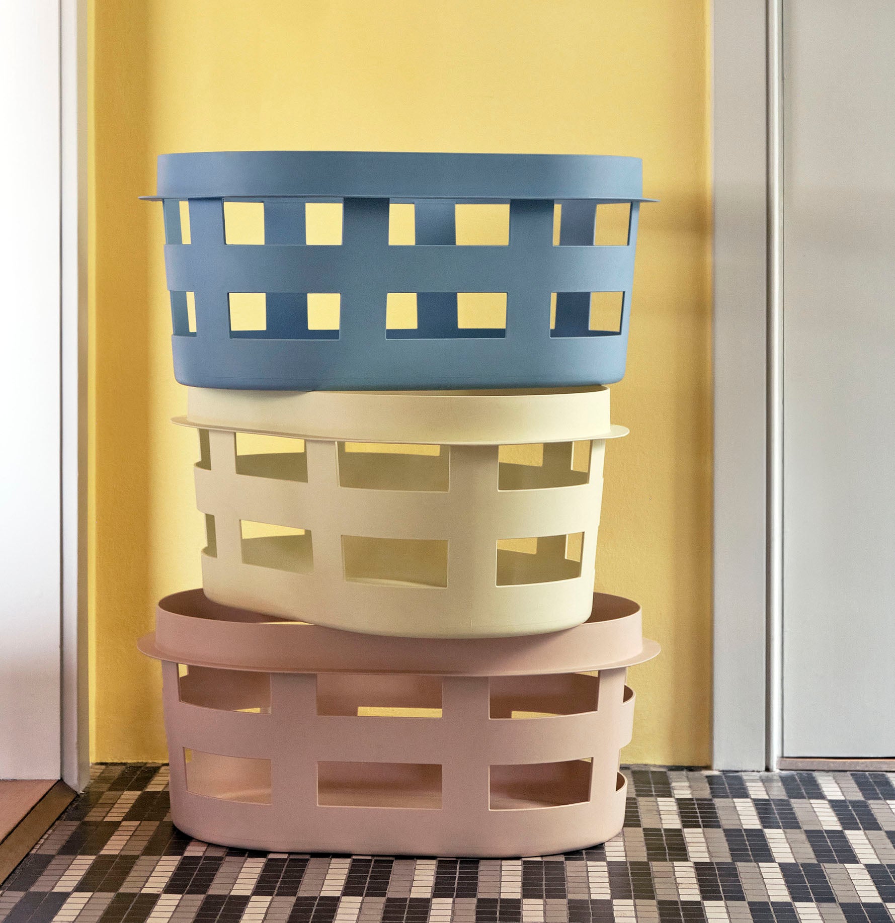 HAY Basket Soft Yellow