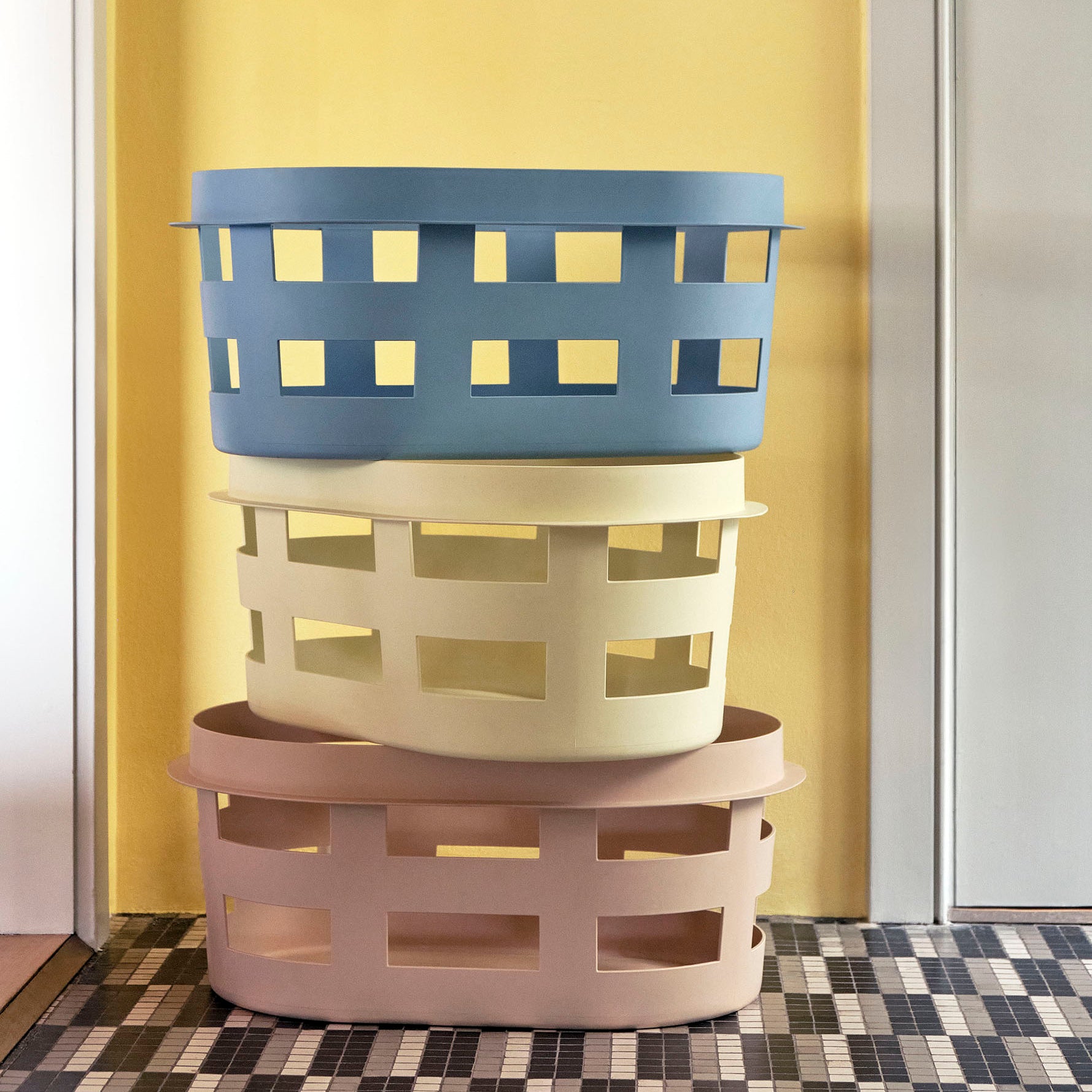 HAY Basket Small Soft Blue