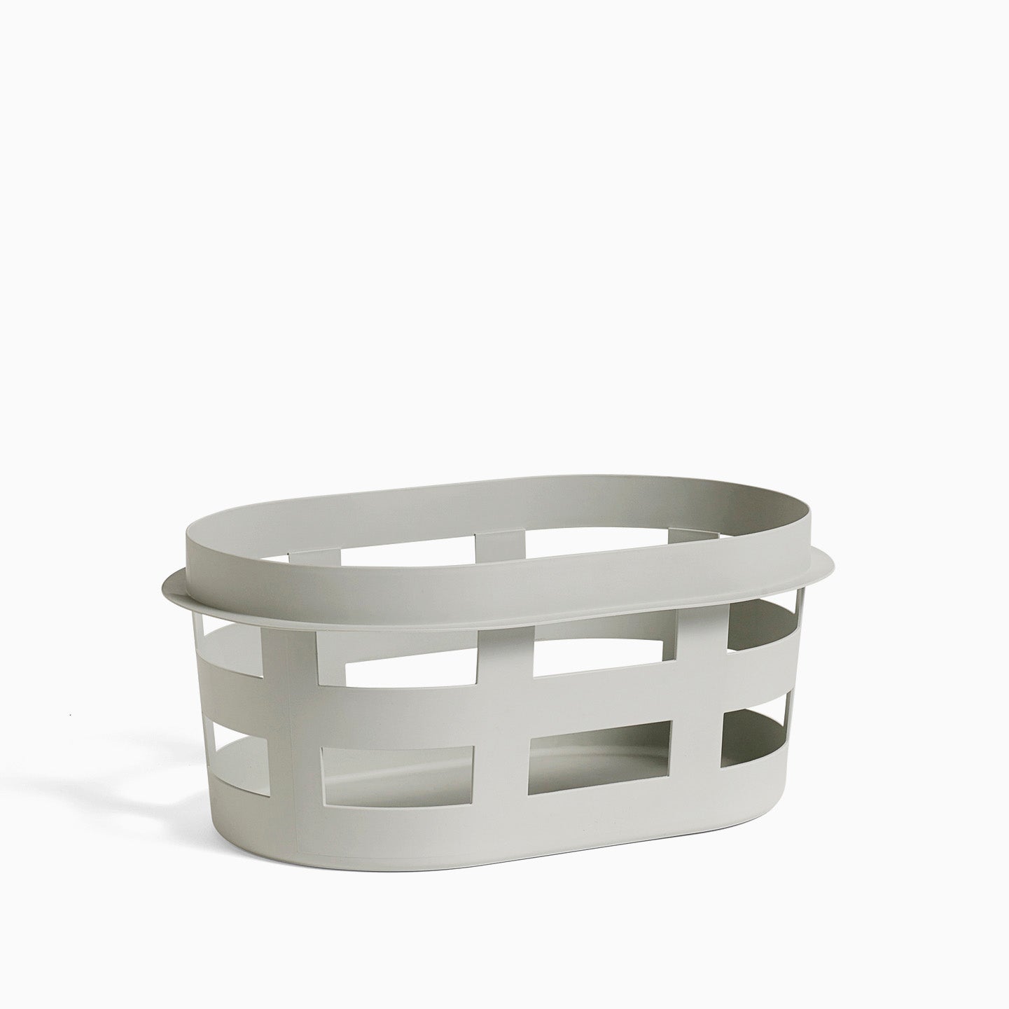 HAY Basket Small Light Grey