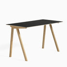 HAY CPH90 Desk Black Clear Lacquered Oak