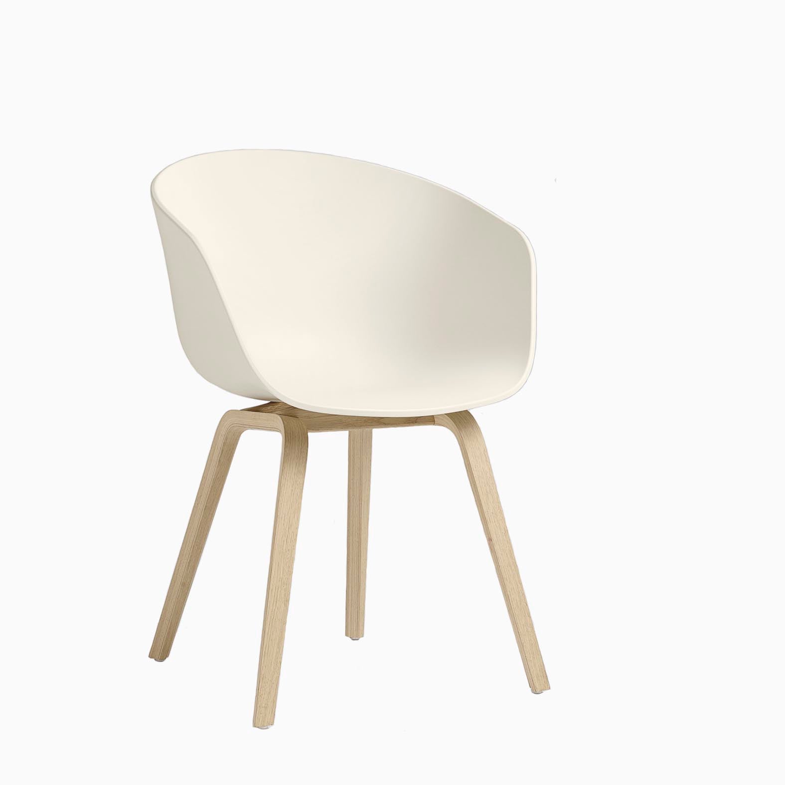 HAY AAC22 Matt Lacquer Base Cream White