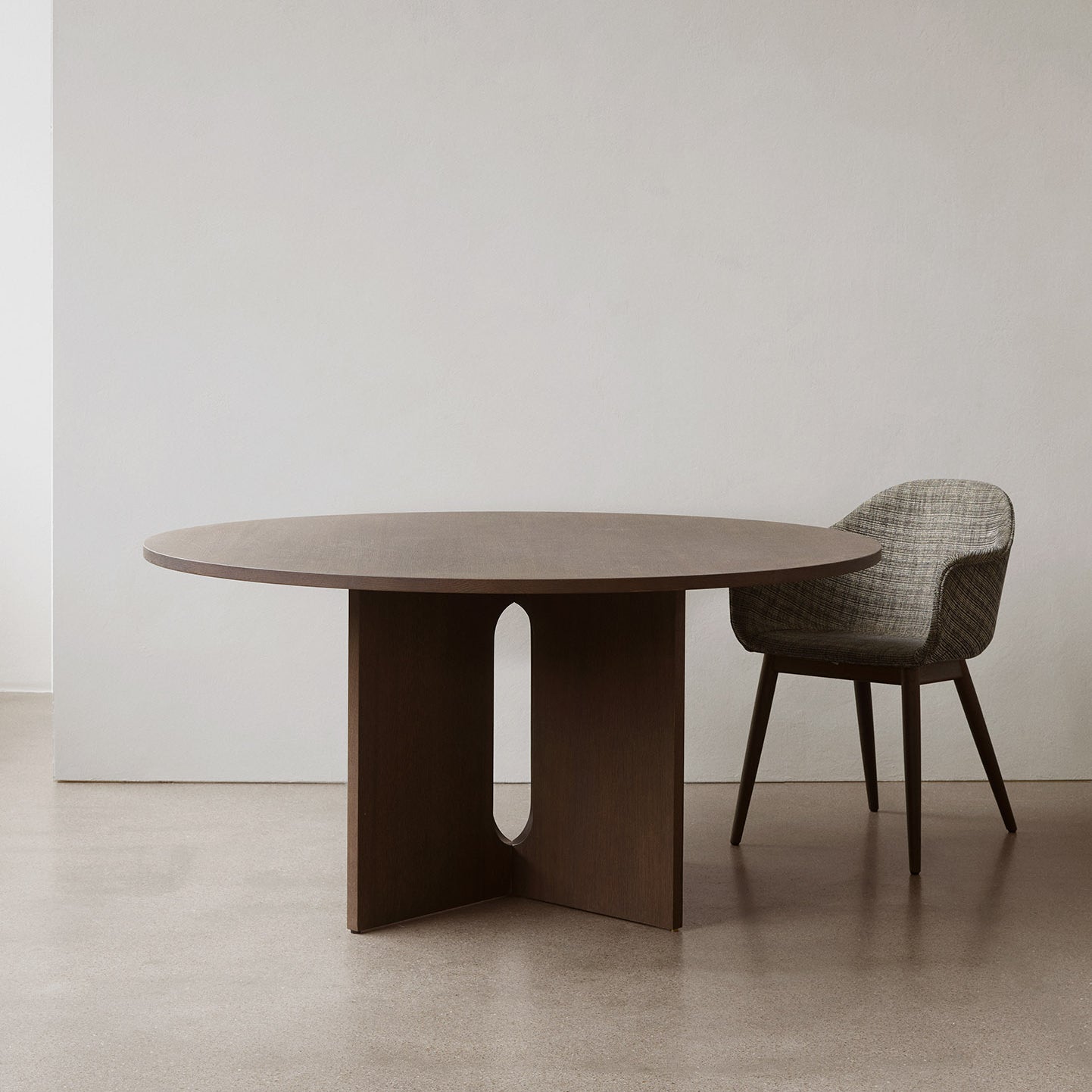 Menu Androgyne Dining Table 150cm Dark Stained Oak